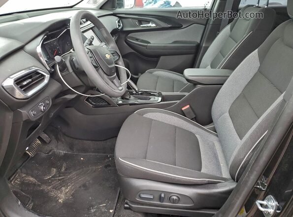 KL79MPS2XPB143617 2023 CHEVROLET TRAILBLAZER Черный Вид салона спереди