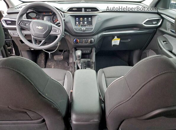 KL79MPS2XPB143617 2023 CHEVROLET TRAILBLAZER Черный Вид панели приборов