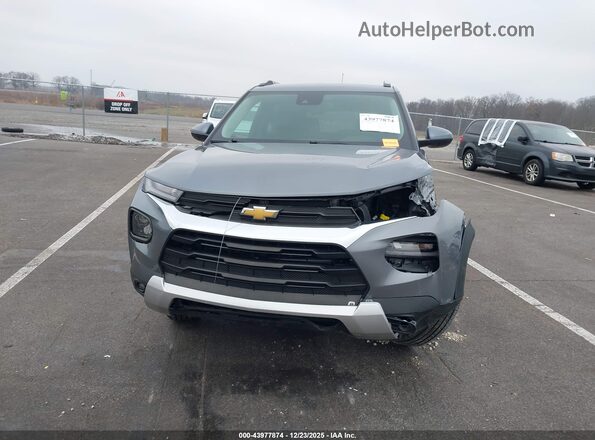 KL79MPSL4NB052591 2022 CHEVROLET TRAILBLAZER Серый Вид щитка приборов