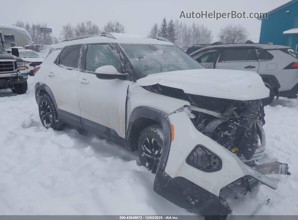 KL79MRSL0NB092291 2022 CHEVROLET TRAILBLAZER Белый Передняя правая четверть