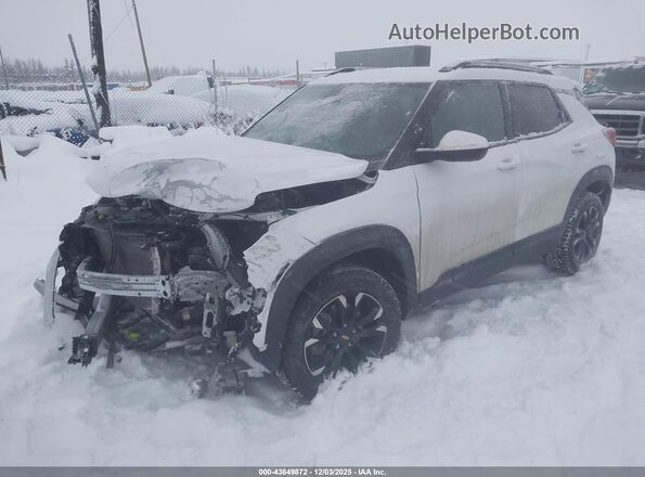 KL79MRSL0NB092291 2022 CHEVROLET TRAILBLAZER Белый Передняя левая четверть