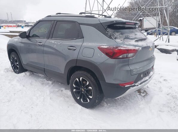 KL79MRSL2NB100956 2022 CHEVROLET TRAILBLAZER Серый Задняя левая четверть