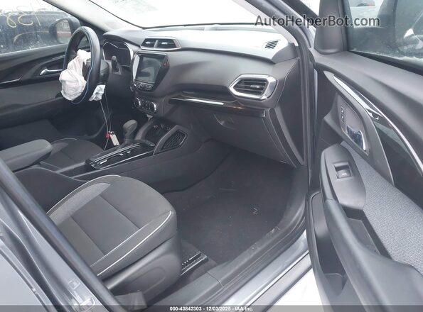 KL79MRSL2NB100956 2022 CHEVROLET TRAILBLAZER Серый Вид салона спереди