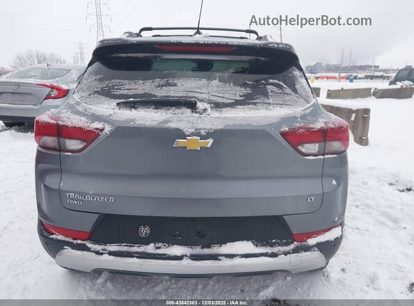KL79MRSL2NB100956 2022 CHEVROLET TRAILBLAZER Серый 