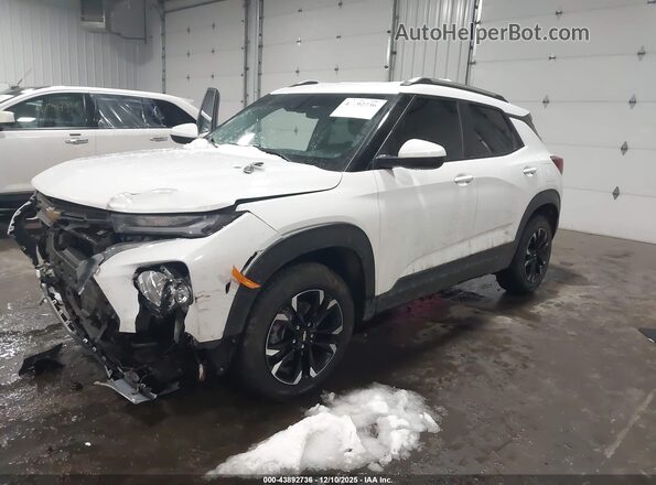 KL79MRSL5NB146667 2022 CHEVROLET TRAILBLAZER Белый Передняя левая четверть