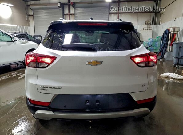 KL79MRSLXMB012624 2021 CHEVROLET TRAILBLAZER White Widok z tyłu