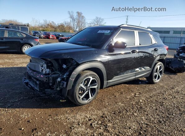 KL79MTSL1MB118294 2021 CHEVROLET TRAILBLAZER Black Przód lewy