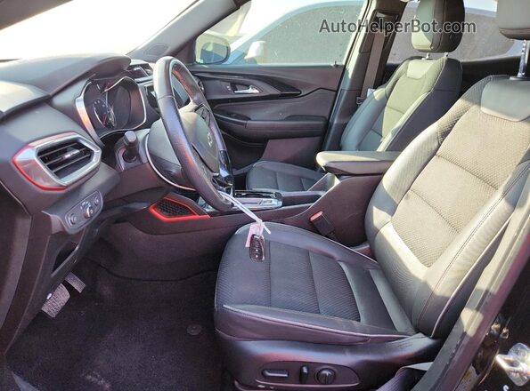KL79MTSL9MB066882 2021 CHEVROLET TRAILBLAZER Black წინა სალონის ხედი