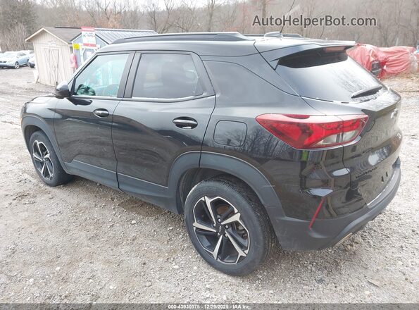 KL79MTSLXNB034959 2022 CHEVROLET TRAILBLAZER Black Trasero izquierdo