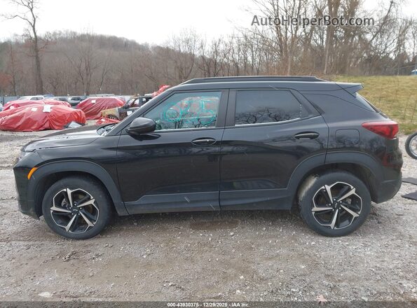 KL79MTSLXNB034959 2022 CHEVROLET TRAILBLAZER Black Vista interior trasera