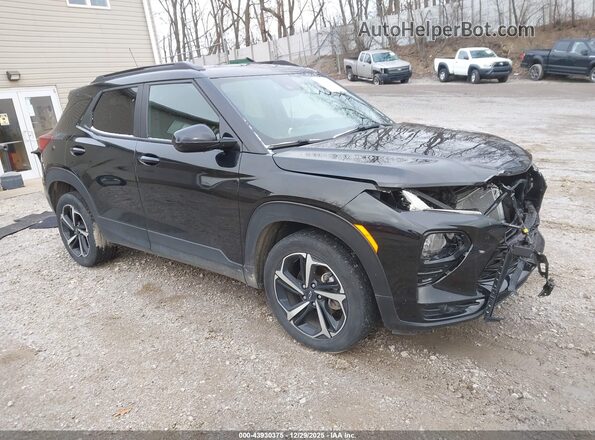 KL79MTSLXNB034959 2022 CHEVROLET TRAILBLAZER Black Delantero derecho
