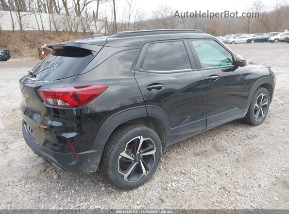 KL79MTSLXNB034959 2022 CHEVROLET TRAILBLAZER Black Trasero derecho