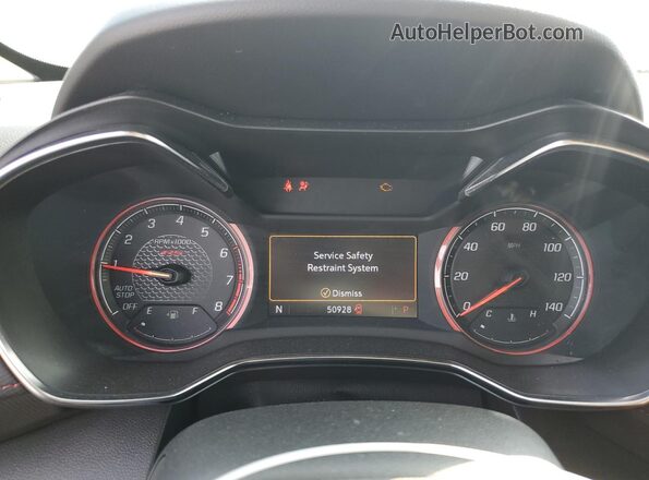 KL79MTSLXNB115993 2022 CHEVROLET TRAILBLAZER Burgundy Vista del cuadro de instrumentos