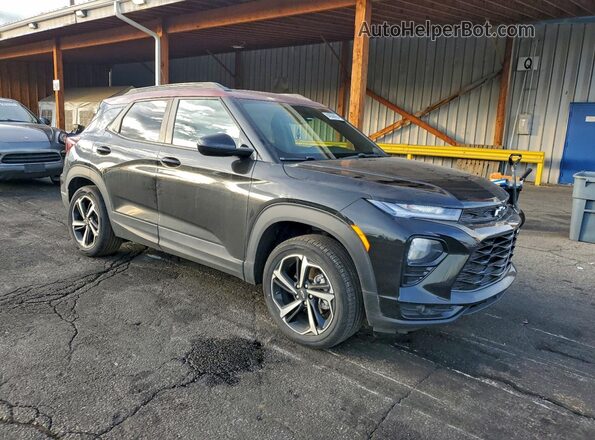 KL79MUSL0NB035799 2022 CHEVROLET TRAILBLAZER Черный Передняя правая четверть