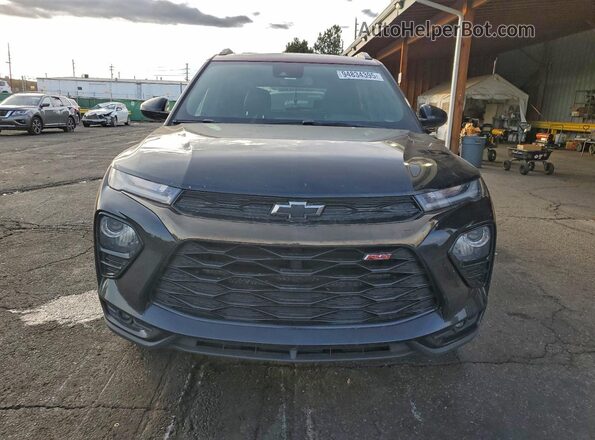 KL79MUSL0NB035799 2022 CHEVROLET TRAILBLAZER Черный Вид спереди