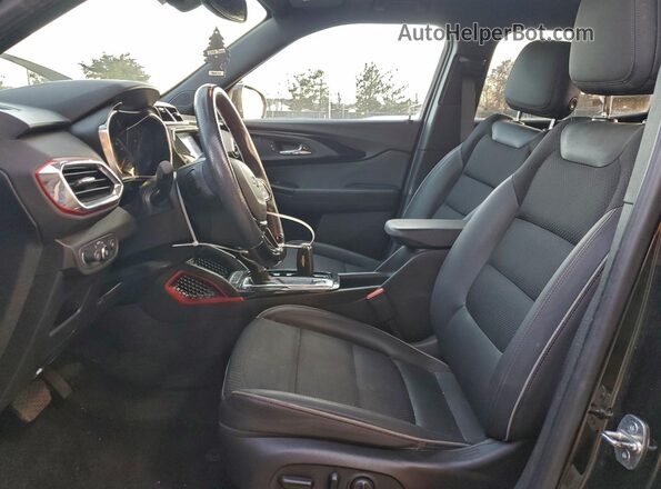 KL79MUSL0NB035799 2022 CHEVROLET TRAILBLAZER Черный Вид салона спереди