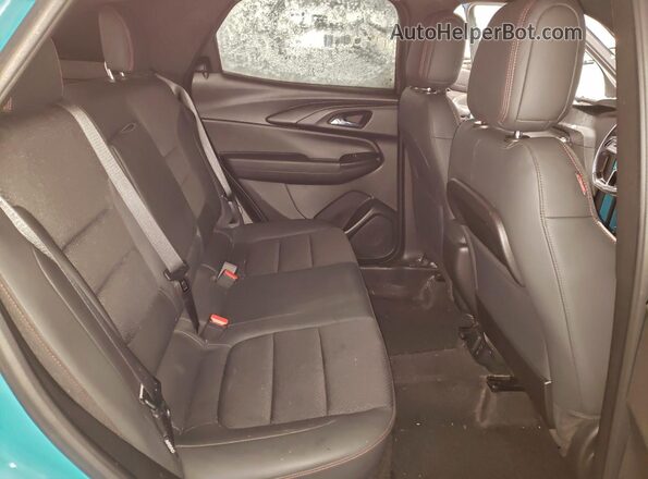 KL79MUSL1MB153875 2021 CHEVROLET TRAILBLAZER Бирюзовый Вид задней части салона