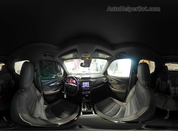 KL79MUSL1MB153875 2021 CHEVROLET TRAILBLAZER Бирюзовый Панорамный вид салона 360°