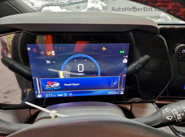 KL79MUSL3TB049113 2026 CHEVROLET TRAILBLAZER Серый Вид щитка приборов