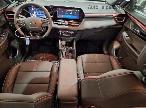 KL79MUSL3TB049113 2026 CHEVROLET TRAILBLAZER Серый Вид панели приборов