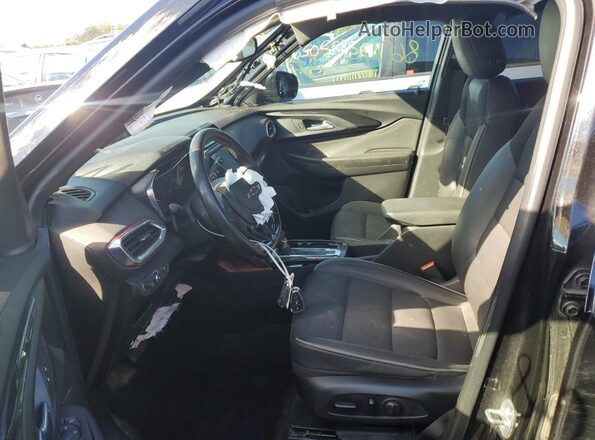 KL79MUSL6MB079921 2021 CHEVROLET TRAILBLAZER Черный Вид салона спереди