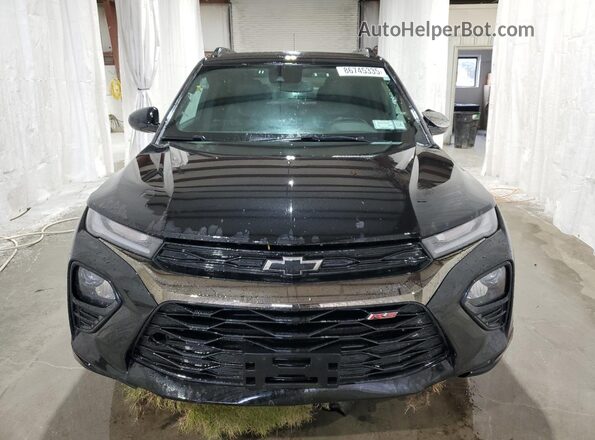 KL79MUSL6MB079921 2021 CHEVROLET TRAILBLAZER Черный Вид спереди