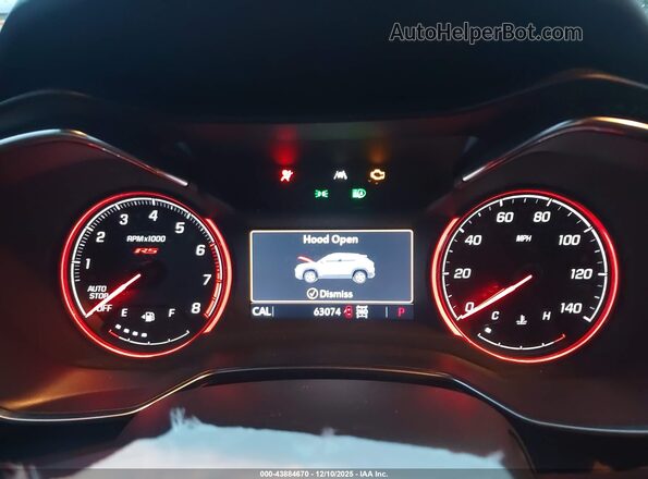 KL79MUSL8NB077752 2022 CHEVROLET TRAILBLAZER Синий Вид задних сидений