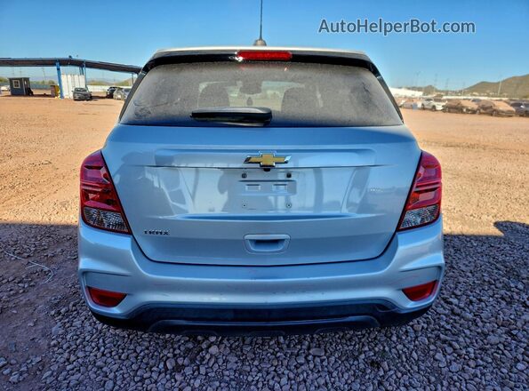 KL7CJKSBXMB302231 2021 CHEVROLET TRAX Серебряный Вид сзади