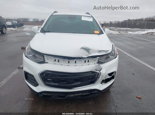 KL7CJLSB2MB310409 2021 CHEVROLET TRAX White Instrument cluster view