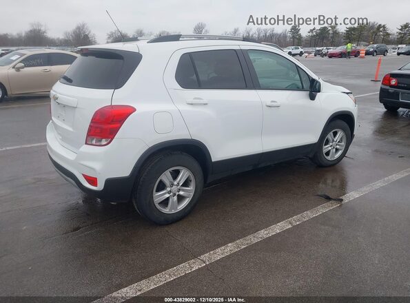 KL7CJLSB2MB310409 2021 CHEVROLET TRAX White Rear right