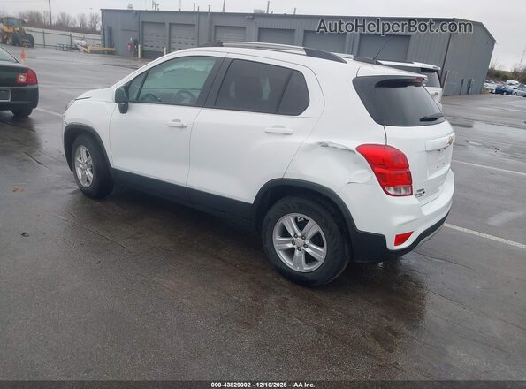 KL7CJLSB2MB310409 2021 CHEVROLET TRAX White Rear left