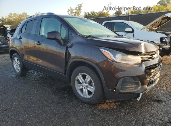 KL7CJLSB2MB331017 2021 CHEVROLET TRAX Burgundy 