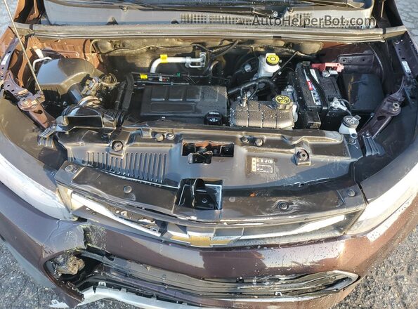 KL7CJLSB2MB331017 2021 CHEVROLET TRAX Burgundy Engine compartment view