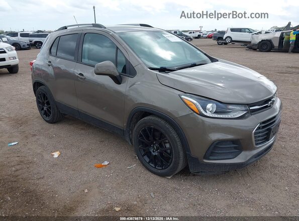 KL7CJLSB4MB336672 2021 CHEVROLET TRAX Серый Передняя правая четверть