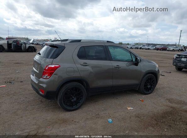 KL7CJLSB4MB336672 2021 CHEVROLET TRAX Серый Вид задней части салона