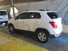 2018 Chevrolet Trax 1lt Белый vin: KL7CJLSB8JB581468 Damage: Left Qtr Panel, Dent(S) W/ Paint Dmg, 4 To 5 Inches
