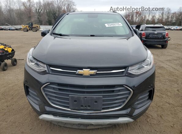 KL7CJPSB3KB924437 2019 CHEVROLET TRAX Black Front view