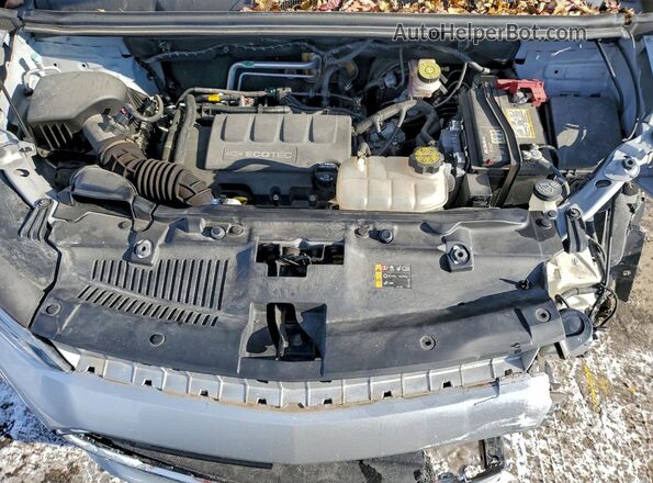 KL7CJPSB4JB712998 2018 CHEVROLET TRAX Silver Engine compartment view