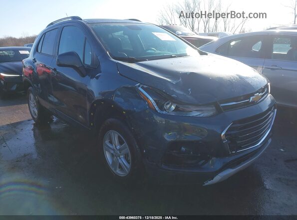 KL7CJPSB8MB347312 2021 CHEVROLET TRAX Серый Передняя правая четверть