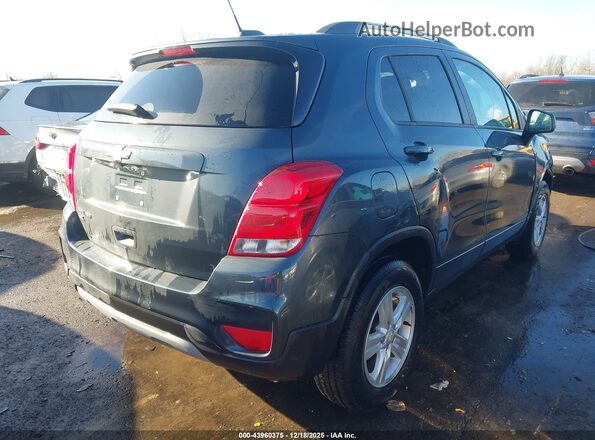 KL7CJPSB8MB347312 2021 CHEVROLET TRAX Серый Задняя правая четверть