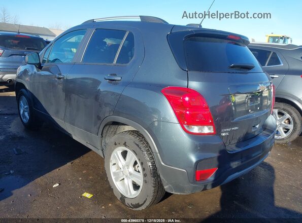 KL7CJPSB8MB347312 2021 CHEVROLET TRAX Серый Задняя левая четверть