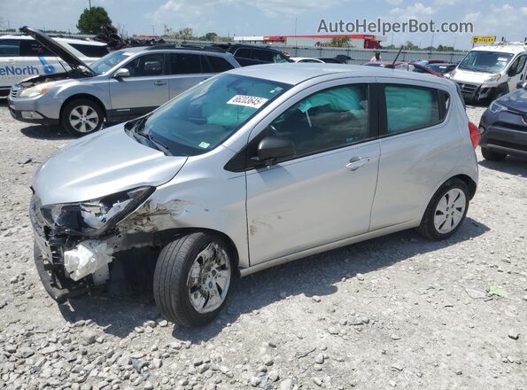 KL8CB6SA0JC420639 2018 CHEVROLET SPARK Silver Przód lewy