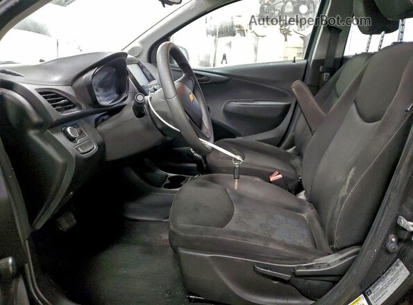 KL8CB6SA1GC627789 2016 CHEVROLET SPARK Черный Вид салона спереди
