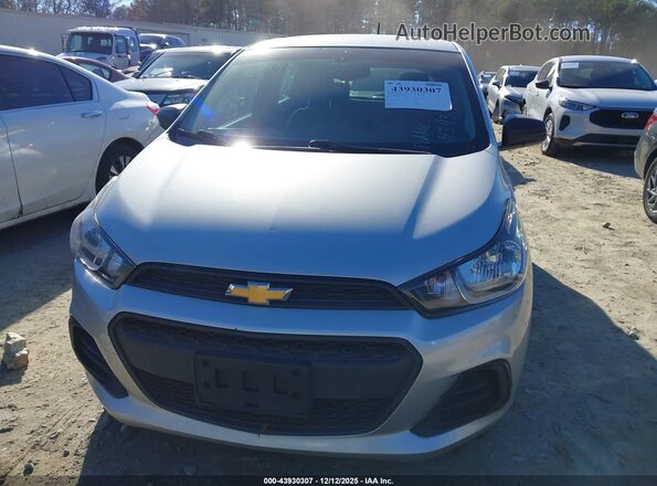 KL8CB6SA2HC773202 2017 CHEVROLET SPARK Silver Вид спереду