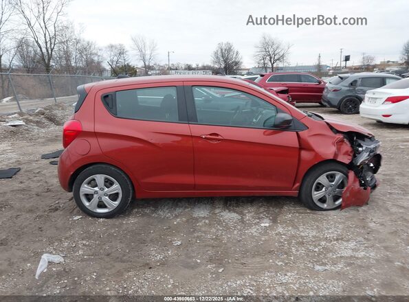 KL8CB6SA2MC227820 2021 CHEVROLET SPARK Оранжевый Вид задней части салона