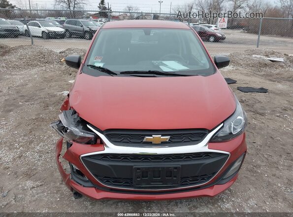 KL8CB6SA2MC227820 2021 CHEVROLET SPARK Оранжевый Вид щитка приборов