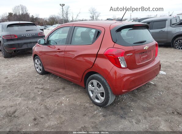 KL8CB6SA2MC227820 2021 CHEVROLET SPARK Оранжевый Задняя левая четверть