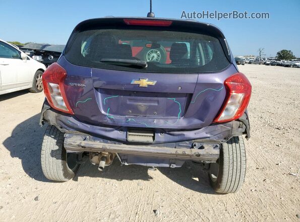 KL8CB6SA4HC759303 2017 CHEVROLET SPARK Фиолетовый Вид сзади