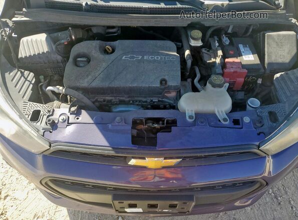KL8CB6SA4HC759303 2017 CHEVROLET SPARK Фиолетовый Вид задней части салона