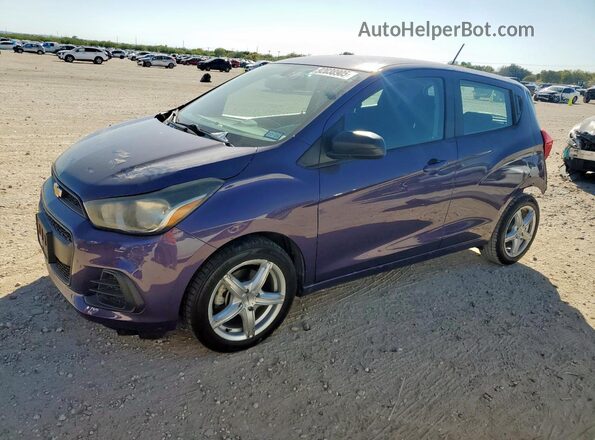 KL8CB6SA4HC759303 2017 CHEVROLET SPARK Фиолетовый Передняя левая четверть